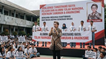Tokoh Alumni Serukan Pelajar Tangerang Raya Cerdas dan Berprestasi