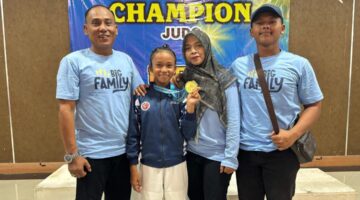 Emas untuk Keluarga: Cerita Haru Kopka TNI Harjito dan Yeni Sularsih Mendampingi Putra-Putrinya Jadi Juara
